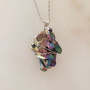 Titanium Quartz Pendant